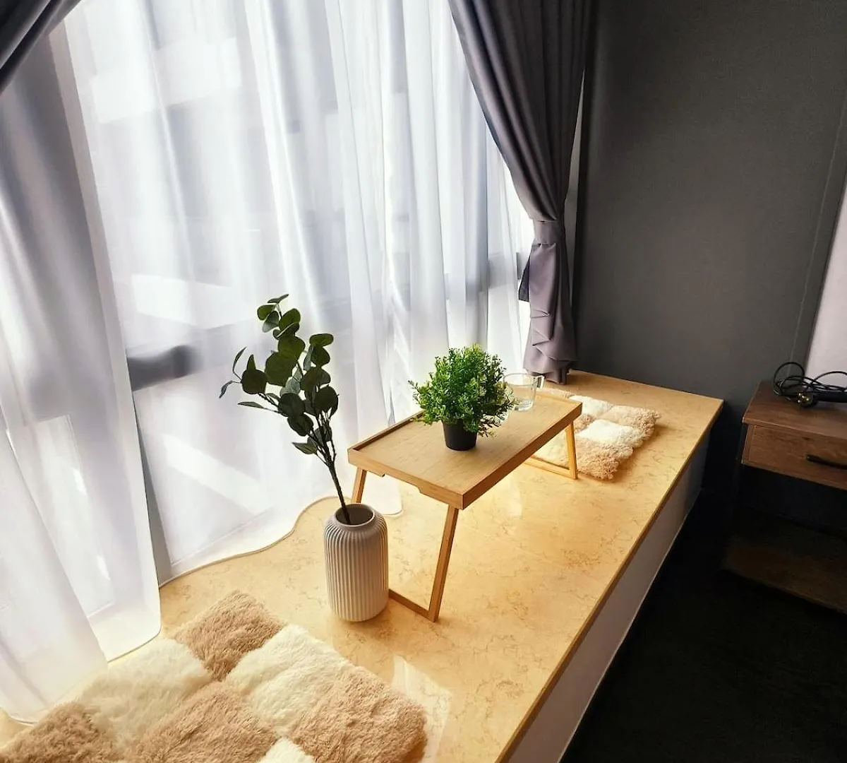 R&F Sea View 2Br Midnight Design 6-8Pax Brand New Lägenhet Johor Bahru