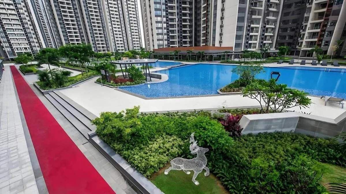 R&F Sea View 2Br Midnight Design 6-8Pax Brand New Lägenhet Johor Bahru
