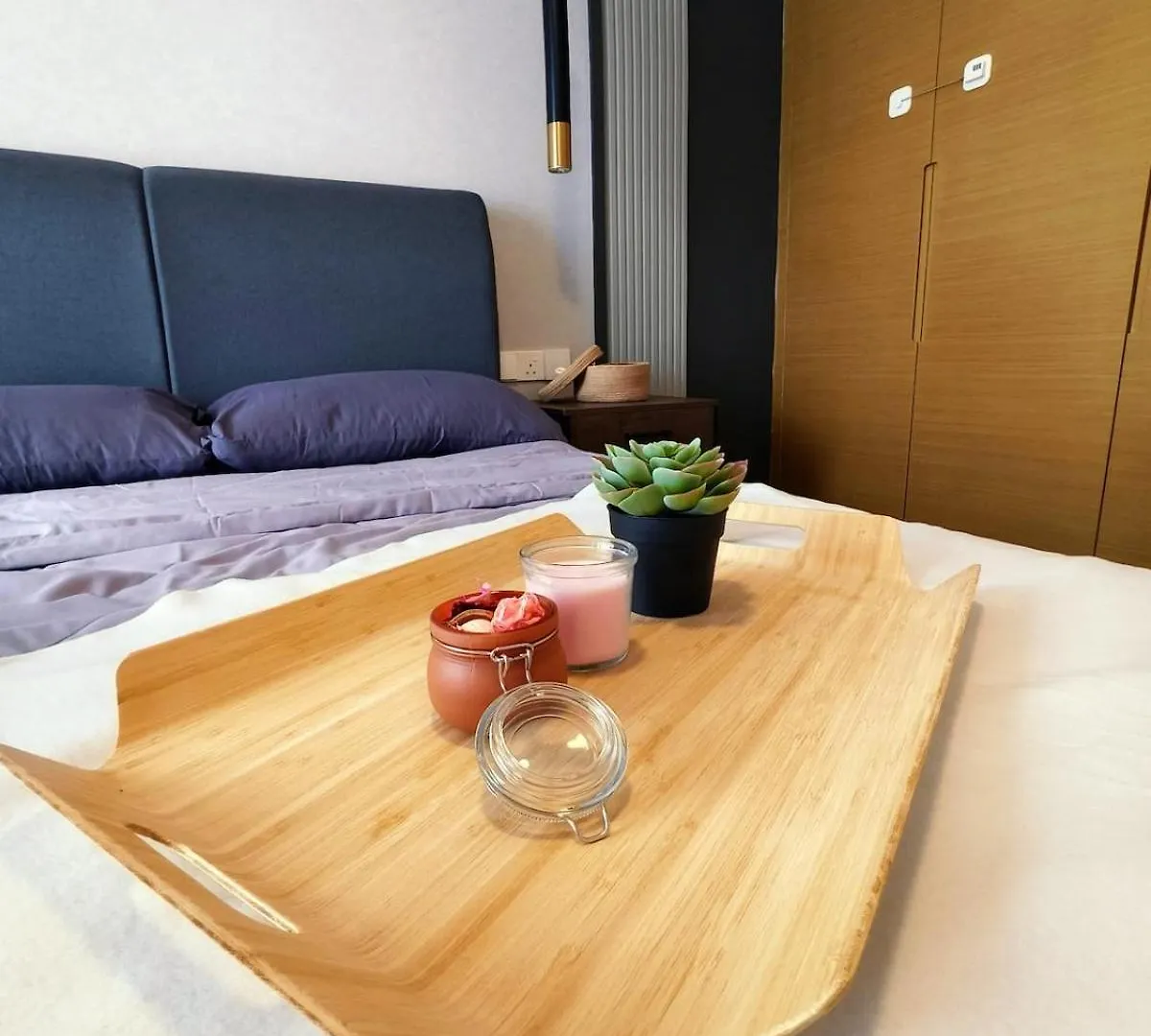 R&F Sea View 2Br Midnight Design 6-8Pax Brand New Lägenhet Johor Bahru 0*,